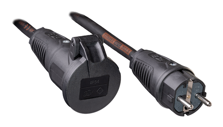 SCHUKO-01B Schuko cable assembly